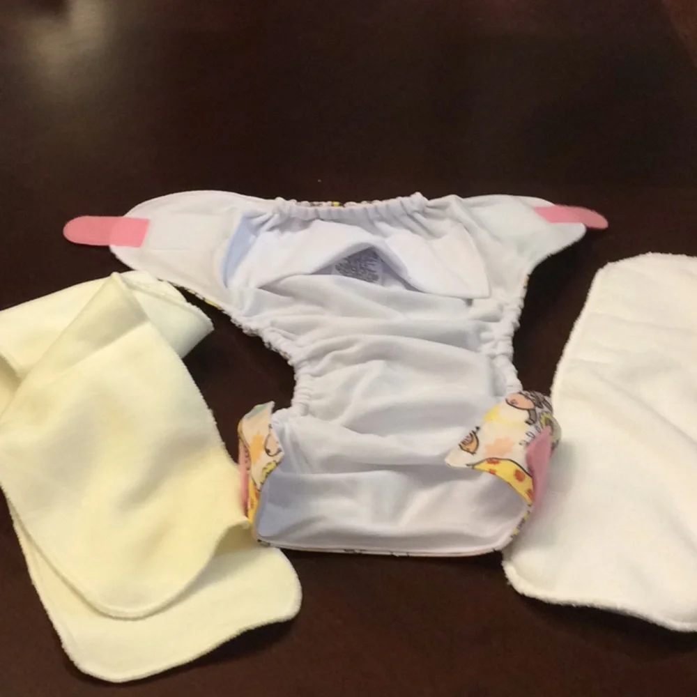 🌱One size cloth diaper 🐒🦒🦛💞